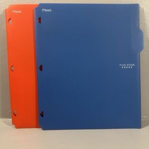 Five Star 2-Pocket Folder, Snap-In Folder, Folders with Pockets, Color Selected